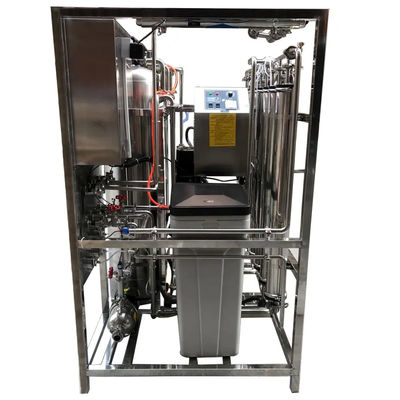 Facile à utiliser 1.5TPH 3xSS304 réservoirs d'eau saumâtre usine d'osmose inverse