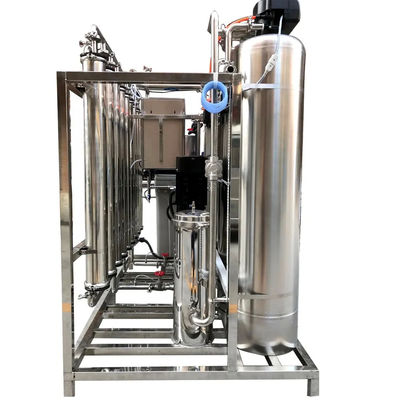 Facile à utiliser 1.5TPH 3xSS304 réservoirs d'eau saumâtre usine d'osmose inverse