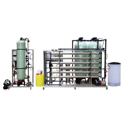 3TPH 5.5kW-380-415V FRP réservoirs d'eau saumâtre usine d'eau d'osmose inverse