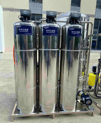 3000L/H SS304 réservoirs de traitement de l'eau par osmose inverse pour l'industrie