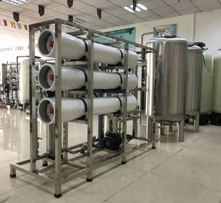 3000L/H SS304 réservoirs de traitement de l'eau par osmose inverse pour l'industrie