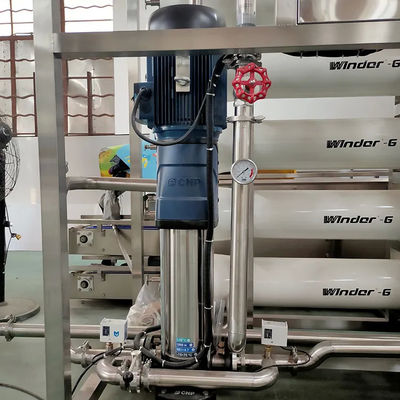 5TPH SS304 Réservoirs RO Système de purification pour l'eau de procédé industriel