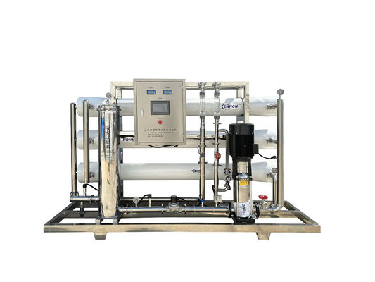 8TPH SS304 réservoirs machine à eau pure à osmose inverse industrielle