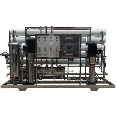 Système d'eau purifiée RO à deux étapes pour la filtration de l'eau