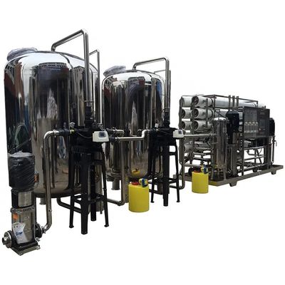 Système d'eau purifiée RO à deux étapes pour la filtration de l'eau
