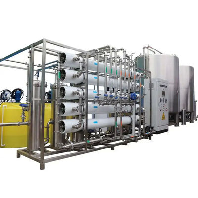 Réservoirs en FRP 10TPH Usine d'eau par osmose inverse pour le dessalement de l'eau de mer