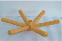 réservoir de filtre en plastique renforcé de fibres 0844 pouce Φ200 × 1100 mm 2.5 'fil 0.2-0.5 T / H - résine epoxy furan pour l'industrie