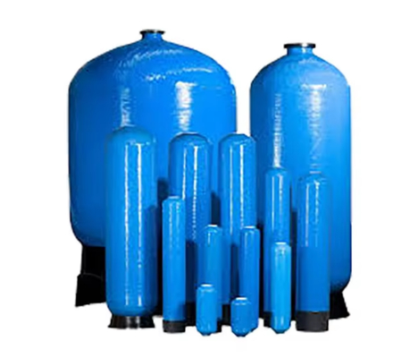 1654 pouces réservoir de FRP à haute résistance φ400 × 1400mm 3,2-4,5T / H 2,5 "ouverture supérieure du fil