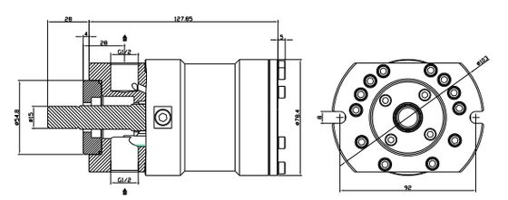 Pompe à pistons axiaux DHP 1.0 3,7 kg Ultra-compact Consommables pour le traitement de l'eau pour le dessalement à petite échelle