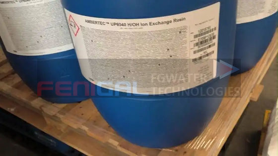 DuPont™ AmberTec™ UP6040 H/OH Résine échangeuse d'ions Solution Premium pour les besoins en eau ultrapure des centrales électriques