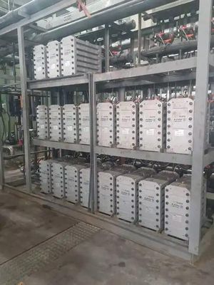 Module EDI MK-5 de Veolia avec récupération de 97% et débit nominal de 5,0 m3/h pour l'eau de très haute pureté