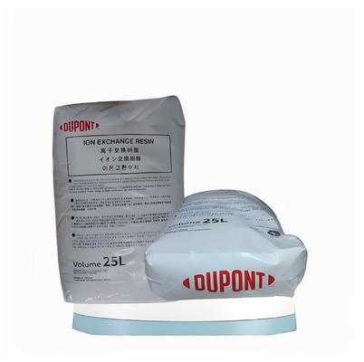 DuPont AmberLite HPR650 H résine cationique avec 46,0 52,0% de capacité de rétention d'eau et H + ≥ 99% de conversion ionique pour le polissage au condensat des centrales électriques