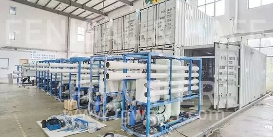 1 500 m³/jour Desal BWC1500 BWRO industriel à très faible consommation d'énergie pour le choix écologique pour les mégaprojets