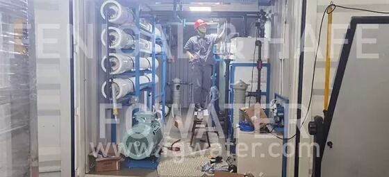 1 500 m³/jour Desal BWC1500 BWRO industriel à très faible consommation d'énergie pour le choix écologique pour les mégaprojets