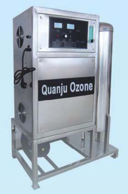 Machine à eau ozonée à haute concentration avec une concentration d'ozone de 15 à 25 mg/l et un débit d'eau de 0,5 à 6 tonnes/h pour le lavage et la désinfection des aliments