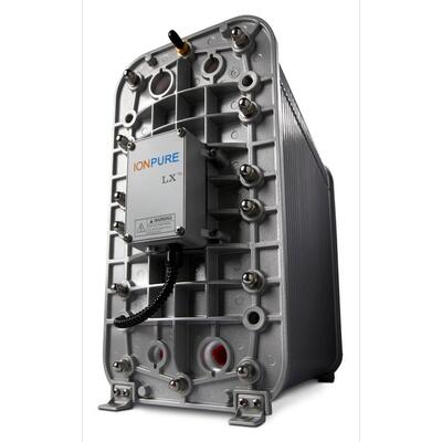 Module CEDI Ionpure LX-M45Z-5 avec une plage de débit de 22,5-33,8 GPM et une résistivité > 15 MΩ·cm sans régénération chimique