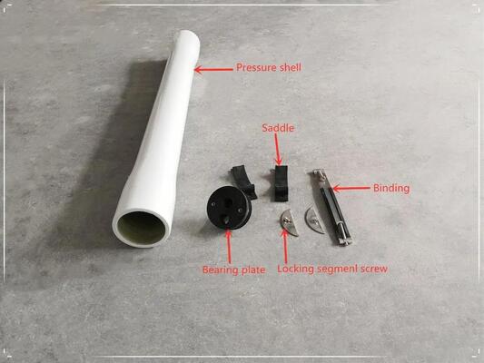 Résistant à la corrosion à haute résistance, durable, kit de verrouillage de membrane RO, assemblage de segments pour systèmes d'osmose inverse