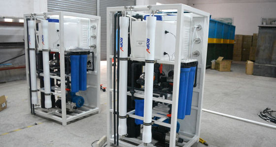Système de dessalement d'osmose d'inversion d'eau de la mer 380GPD