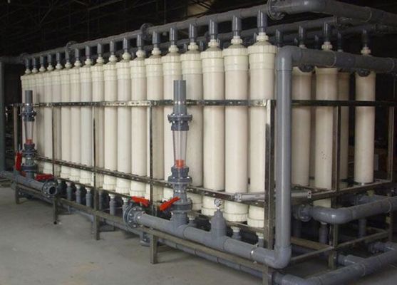 Système de purification d'eau d'OEM 100TPH uF de bâti de dérapage
