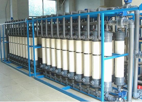 Système de purification d'eau d'OEM 100TPH uF de bâti de dérapage