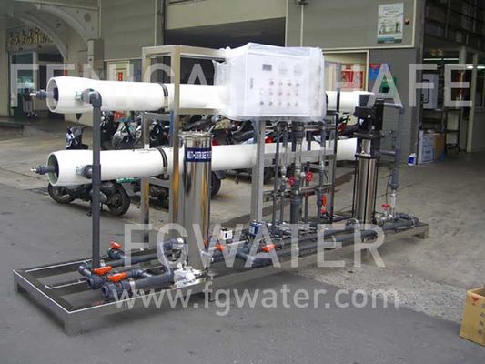 Équipement de purification d'eau d'osmose d'inversion 12TPH