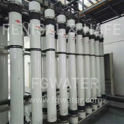 Système de traitement de l'eau d'ultra-filtration de SS316L 1600TPD
