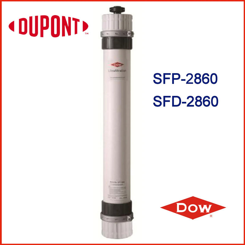 Flux 2.0   6.1 M3 /Hr DOW UF Membranes Modules SFP-2860 / SFD-2860 Avec une résistance mécanique élevée