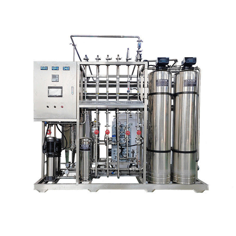 250L/H 1,7kW-380-415V 2xSS304 réservoirs d'eau salée usine d'osmose inverse