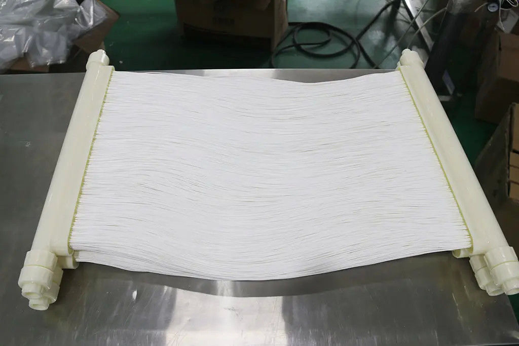 Membranes MBR Modules de rideau basés sur le PVDF amélioré pour la transformation alimentaire Traitement des eaux usées