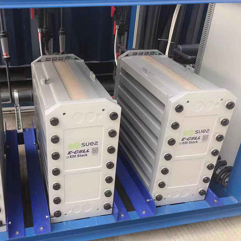 Les piles EDI Veolia MK-7 Suez fournissent de l'eau ultrapure pour les industries électrique et électronique
