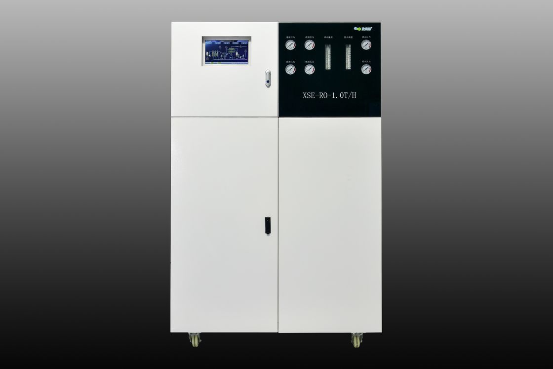 3T/H 304 en acier inoxydable usine d'eau à osmose inverse plus et jouer conception pré-conçue