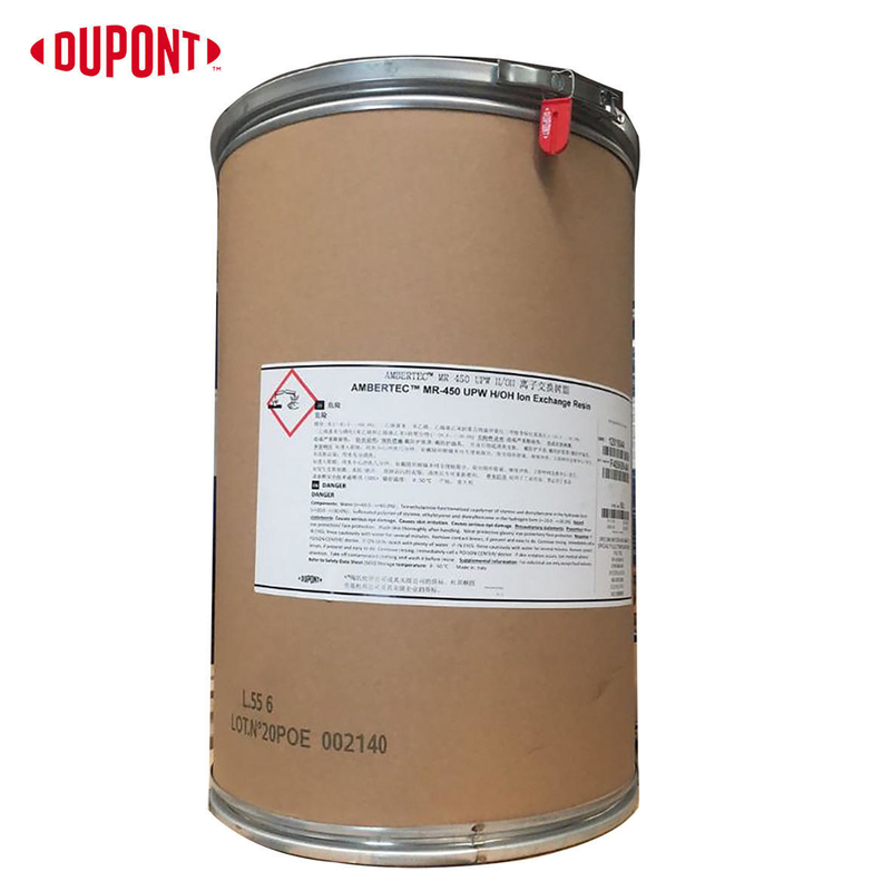 DuPont AmberTec MR-450 UPW résine d'échange d'ions 360 μm pour semi-conducteurs
