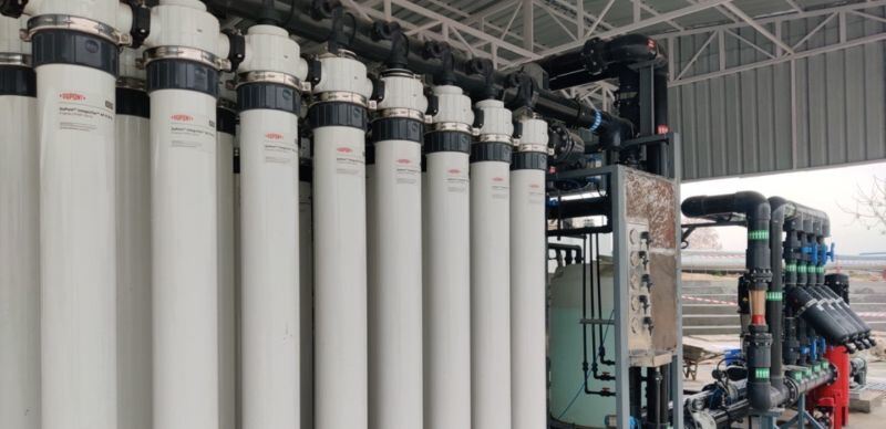 Module d'ultrafiltration de qualité industrielle DupontTM SFP-2880 77 m2 Pour la purification de l'eau
