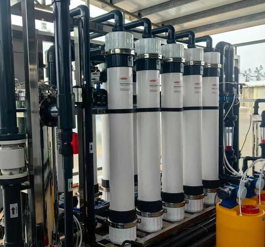 Module de membrane d'ultrafiltration Dupont SFP-2860 PVDF avec une taille de pore de 0,03 µm pour le prétraitement RO
