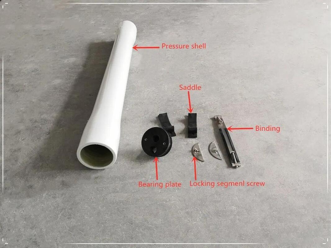 Résistant à la corrosion à haute résistance, durable, kit de verrouillage de membrane RO, assemblage de segments pour systèmes d'osmose inverse