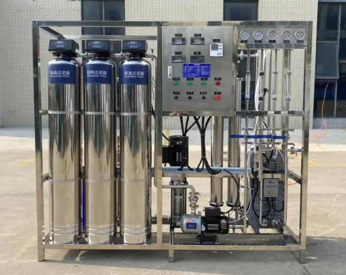 Purificateur 600 RO Filtration EDI Eau ultrapure Système industriel d'usine d'osmose inverse 5