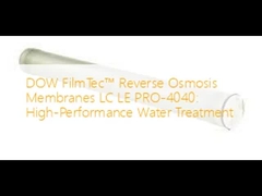 Membranes à osmose inverse DOW FilmTecTM LC LE PRO-4040: traitement de l'eau à haute performance