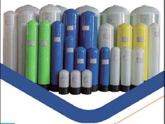 Réservoir filtre FRP à ouverture supérieure filetée de 2,5 pouces | Débit nominal de 0,1 à 0,2 T/H